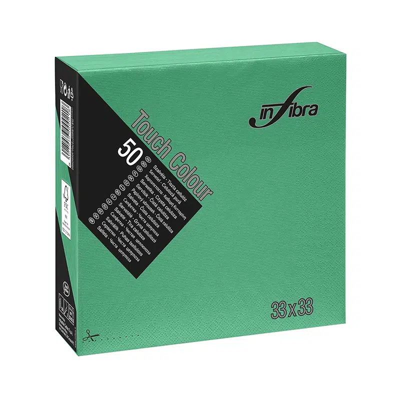 Salvete INFIBRA 33x33 Zelena